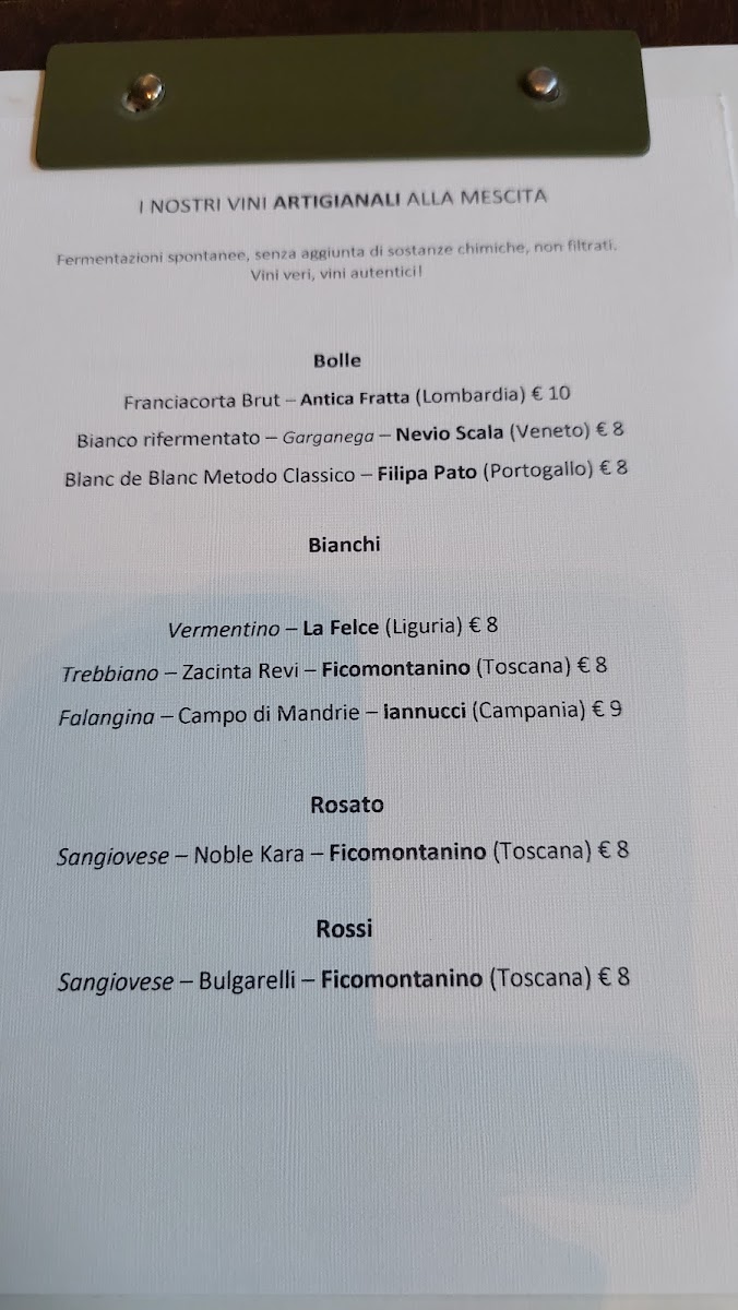 Menu Caffè Delle Arti-9