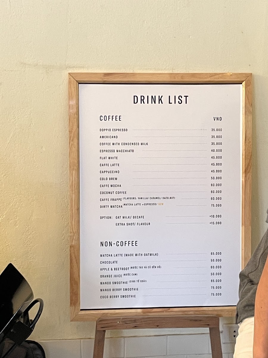 Menu Caffe Doppio To Ngoc Van-1