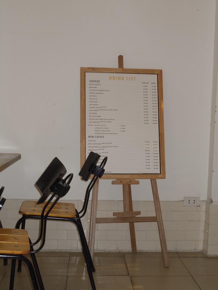 Menu Caffe Doppio To Ngoc Van-2