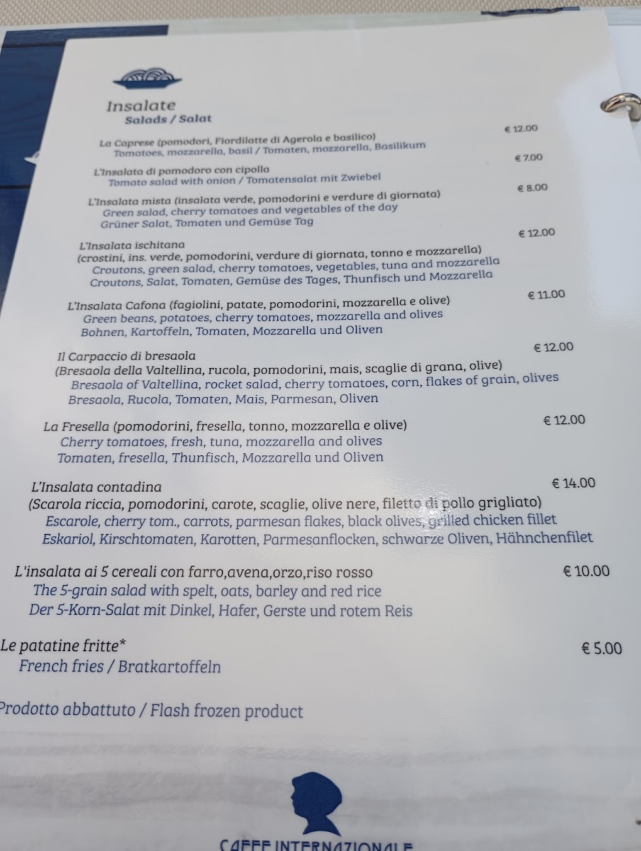 Menu Caffe Internazionale Restaurant-6