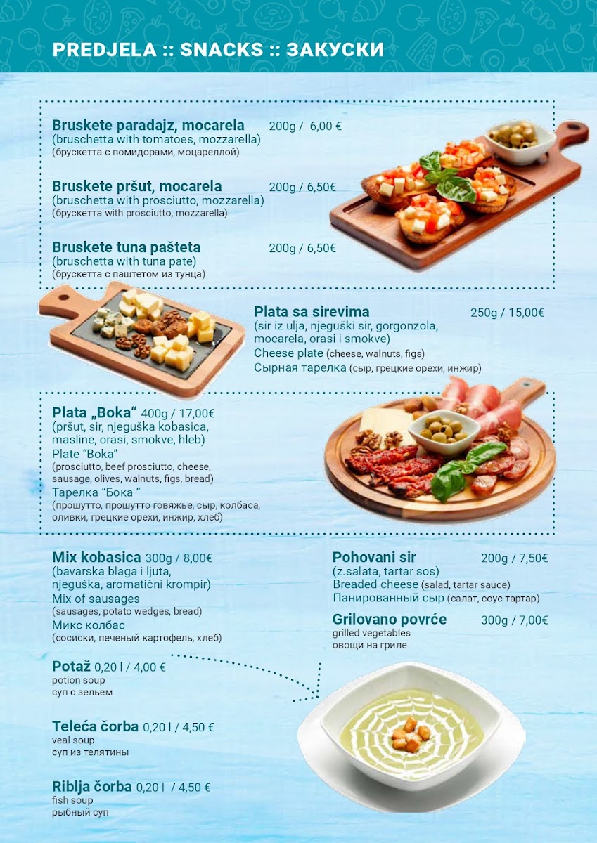 Menu Caffe Pizzeria Boka-6