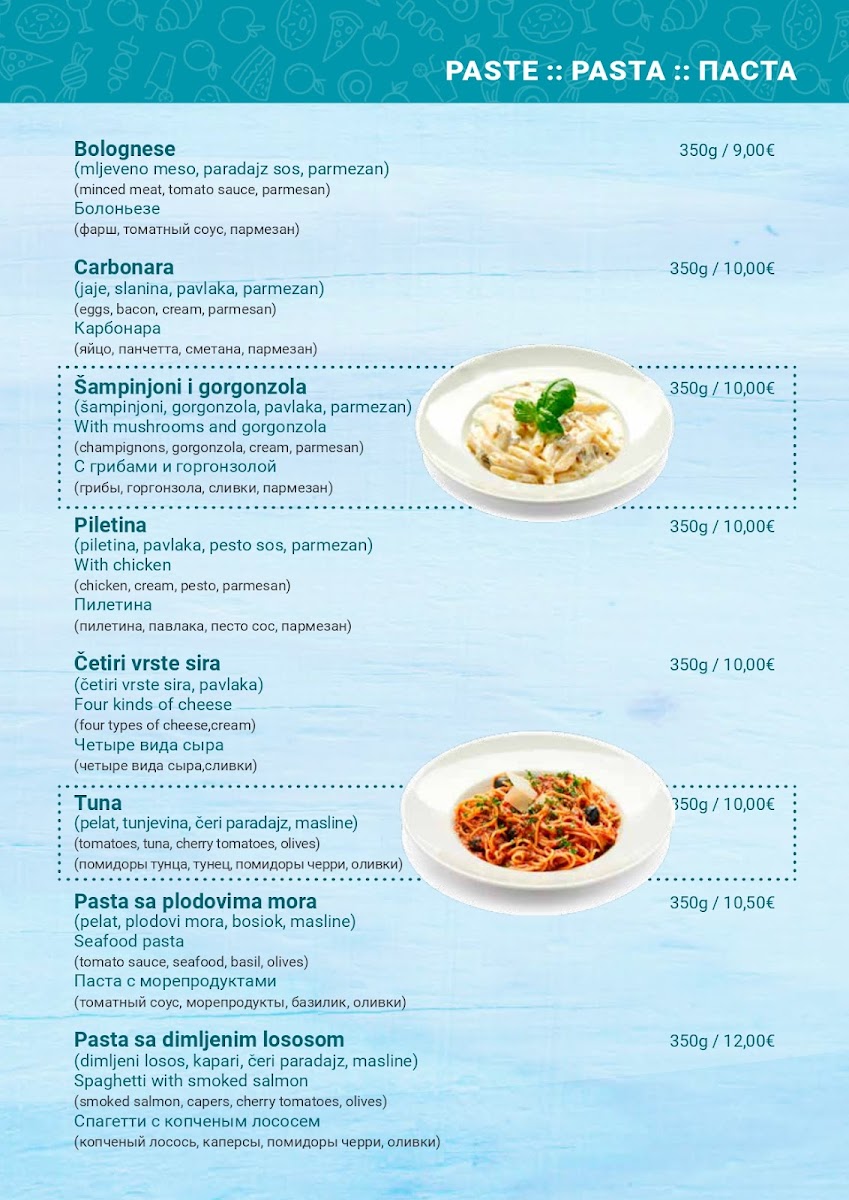 Menu Caffe Pizzeria Boka-7