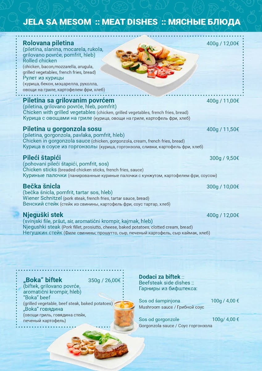 Menu Caffe Pizzeria Boka-9