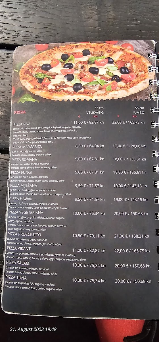 Menu Caffe Pizzeria Riva-10