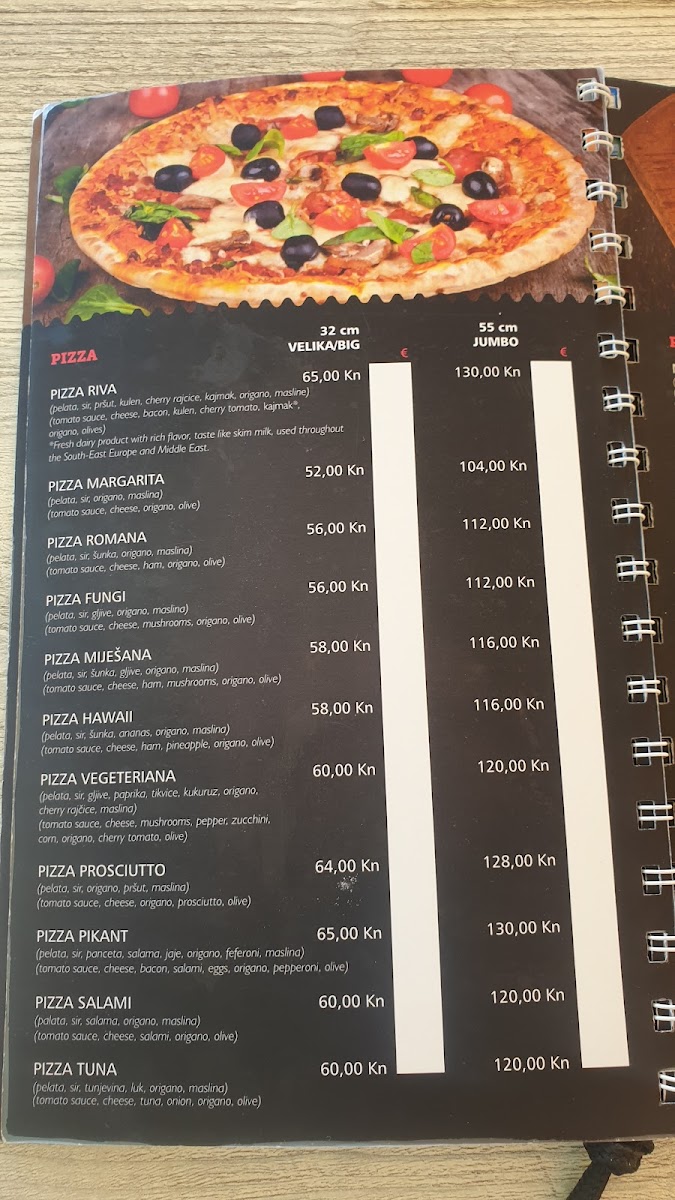 Menu Caffe Pizzeria Riva-7