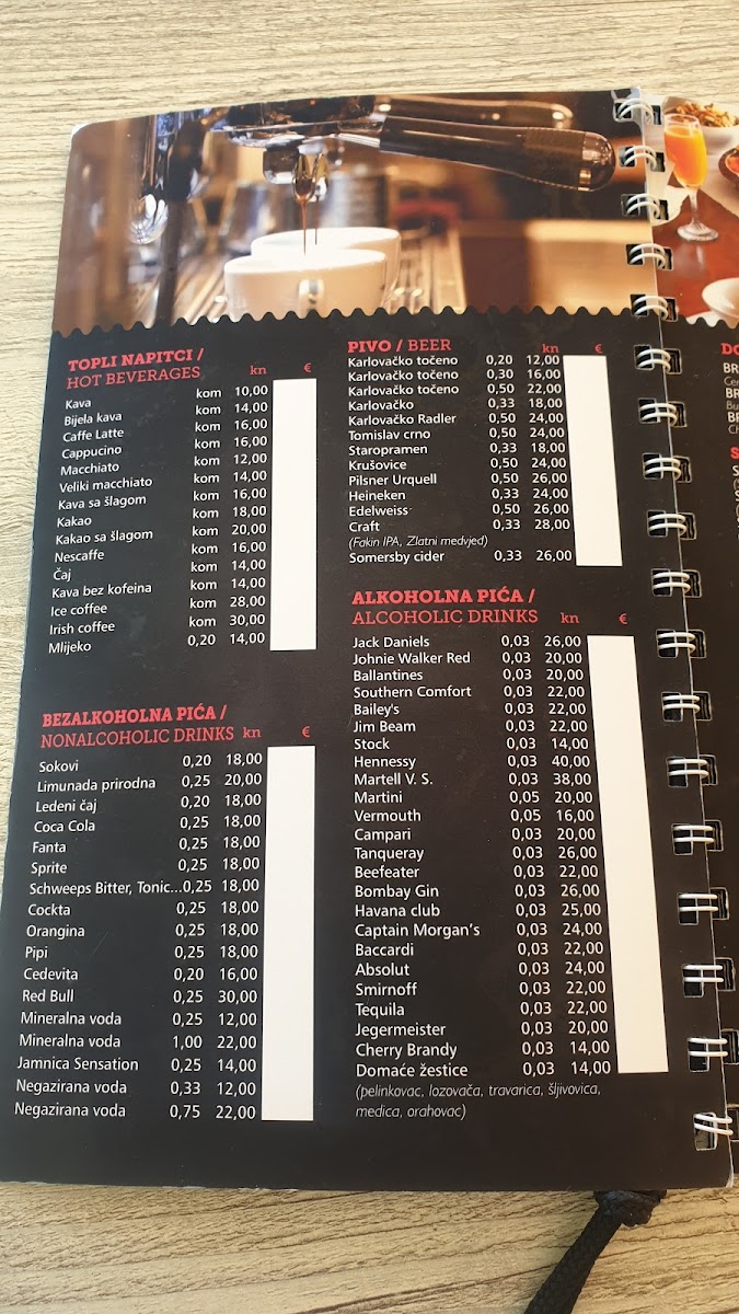 Menu Caffe Pizzeria Riva-9