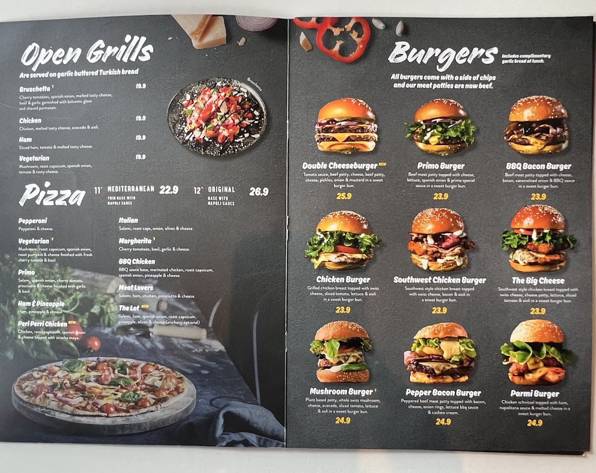 Menu Caffe Primo Best Italian Restaurant In Morphett Vale-6