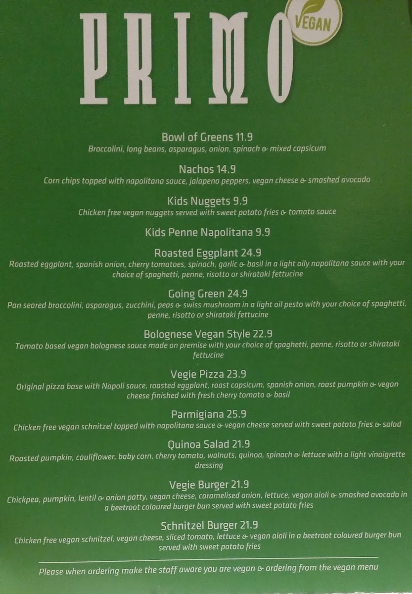 Menu Caffe Primo-8