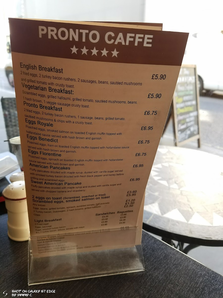 Menu Caffe Pronto-7