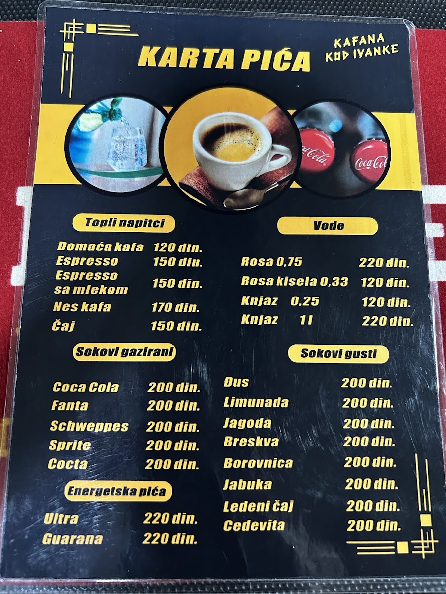 Menu Caffe Restoran 'kod Ivanke'-2