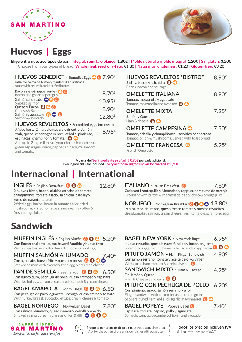 Menu Caffè San Martino Bistro-2