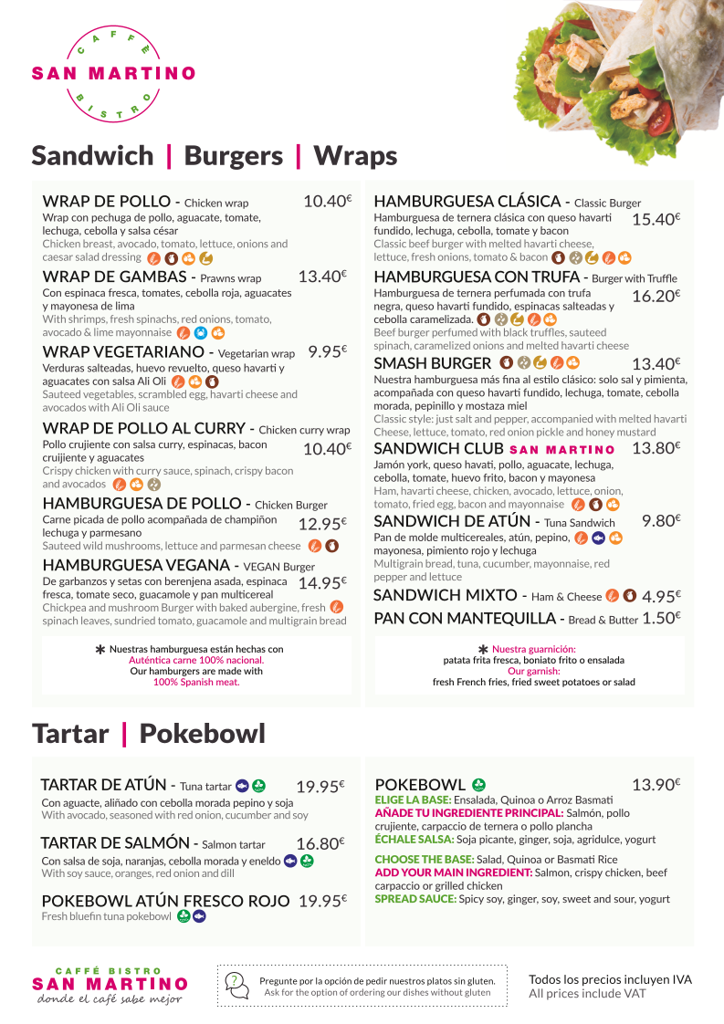 Menu Caffè San Martino Bistro-3