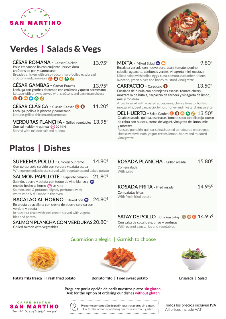 Menu Caffè San Martino Bistro-4