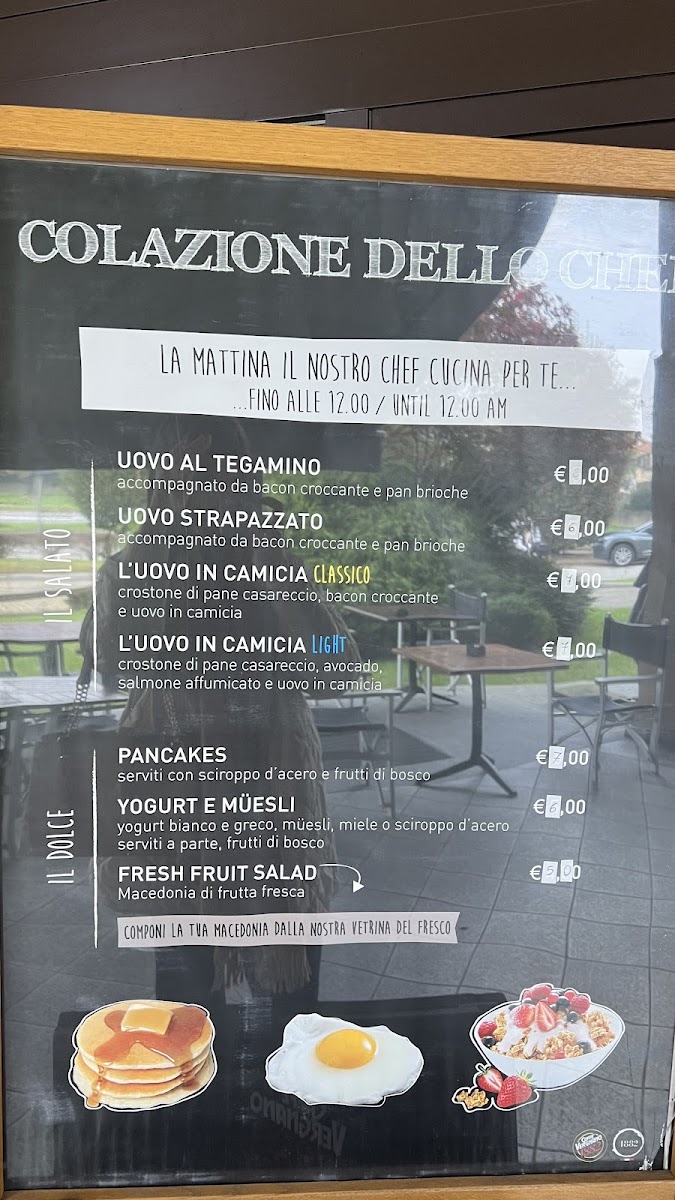 Menu Caffè Vergnano 1882-1