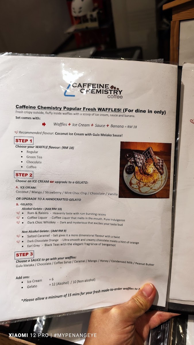 Menu Caffeine Chemistry Coffee-3