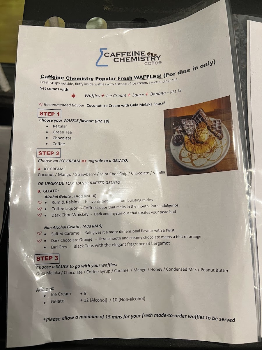 Menu Caffeine Chemistry Coffee-4