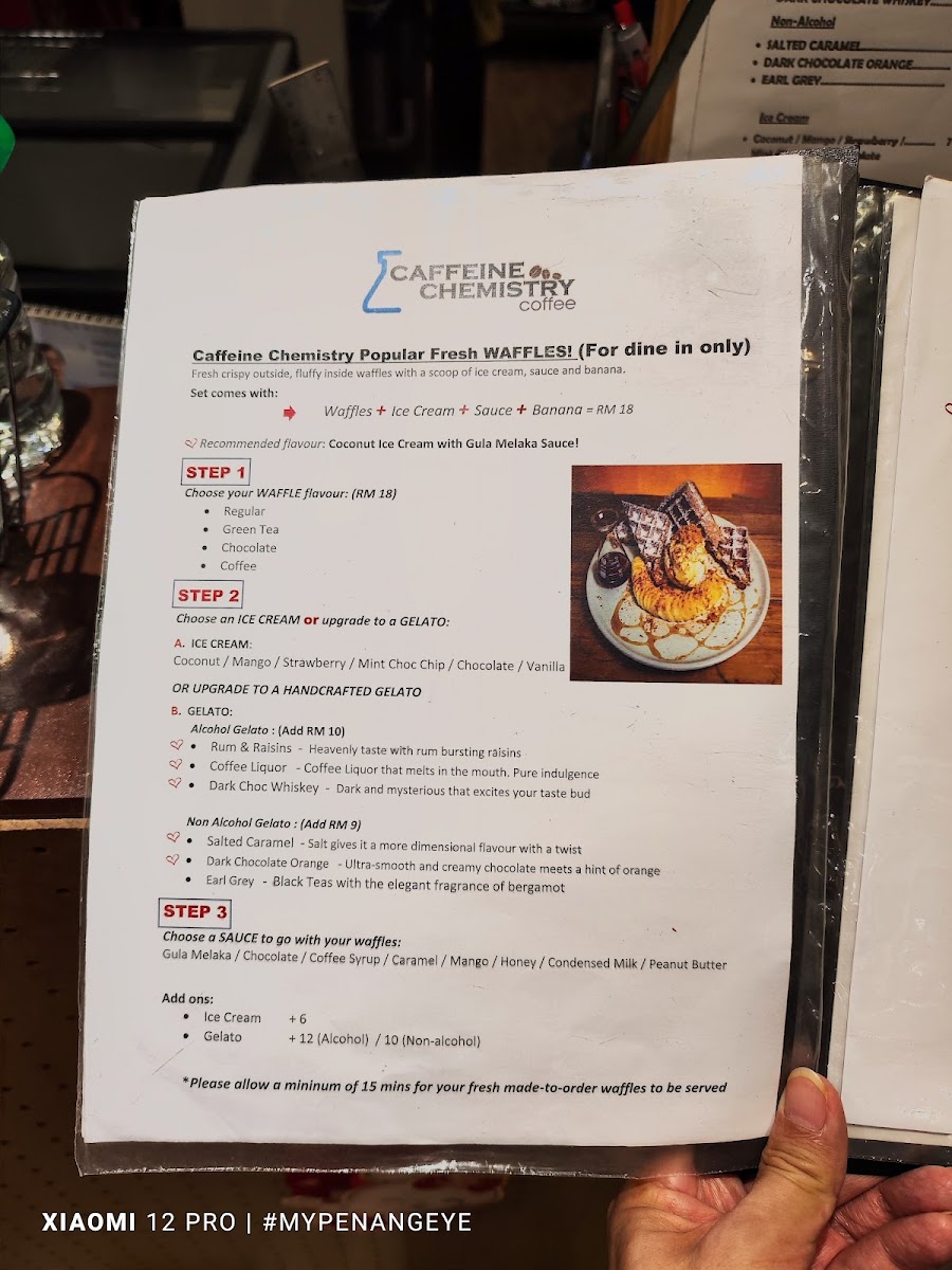Menu Caffeine Chemistry Coffee-8