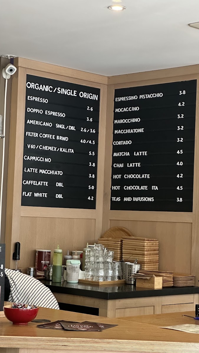 Menu Caffelatte Espressobar-1