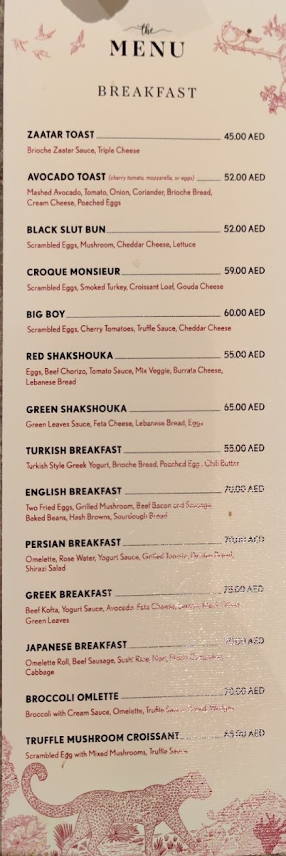 Menu Caia Cafè & Restaurant-1
