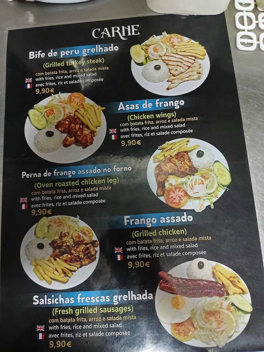 Menu Cais De Belém-1
