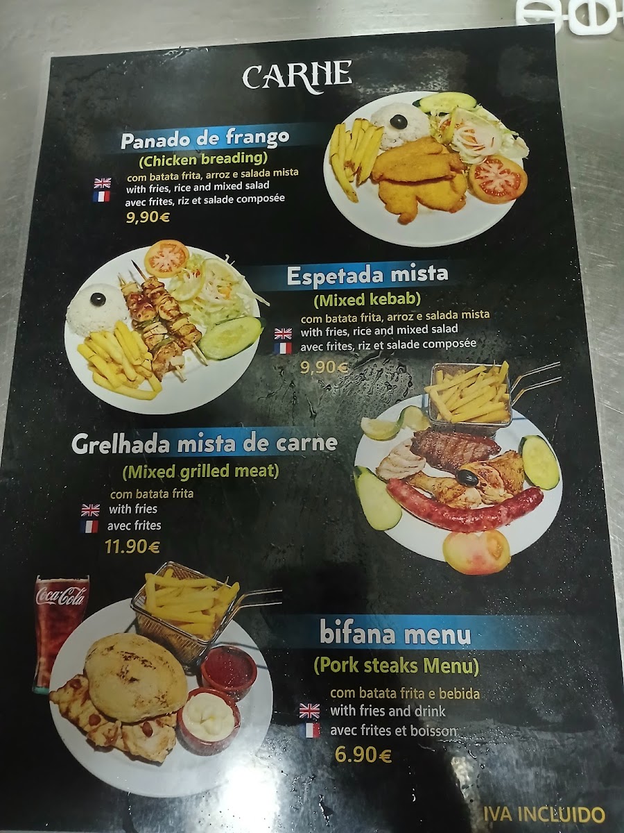 Menu Cais De Belém-2