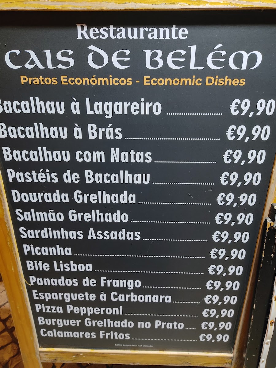 Menu Cais De Belém-7