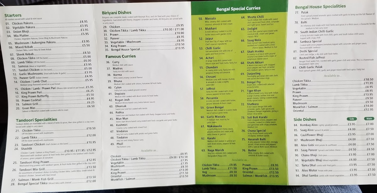 Menu Caithness Cuisine-2
