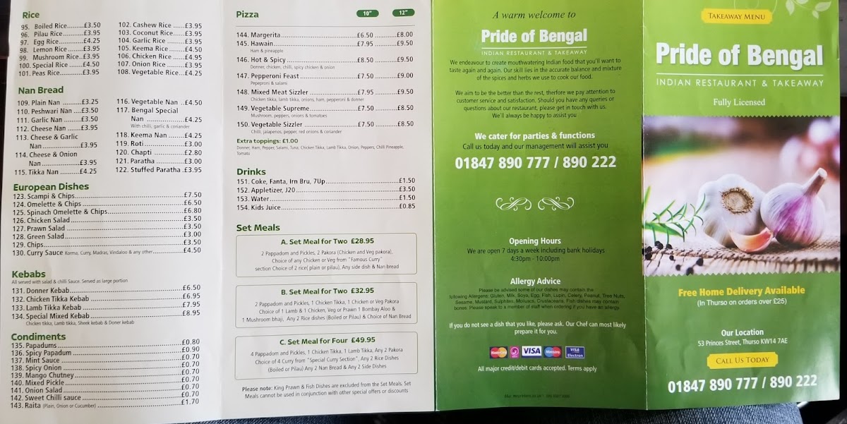 Menu Caithness Cuisine-8