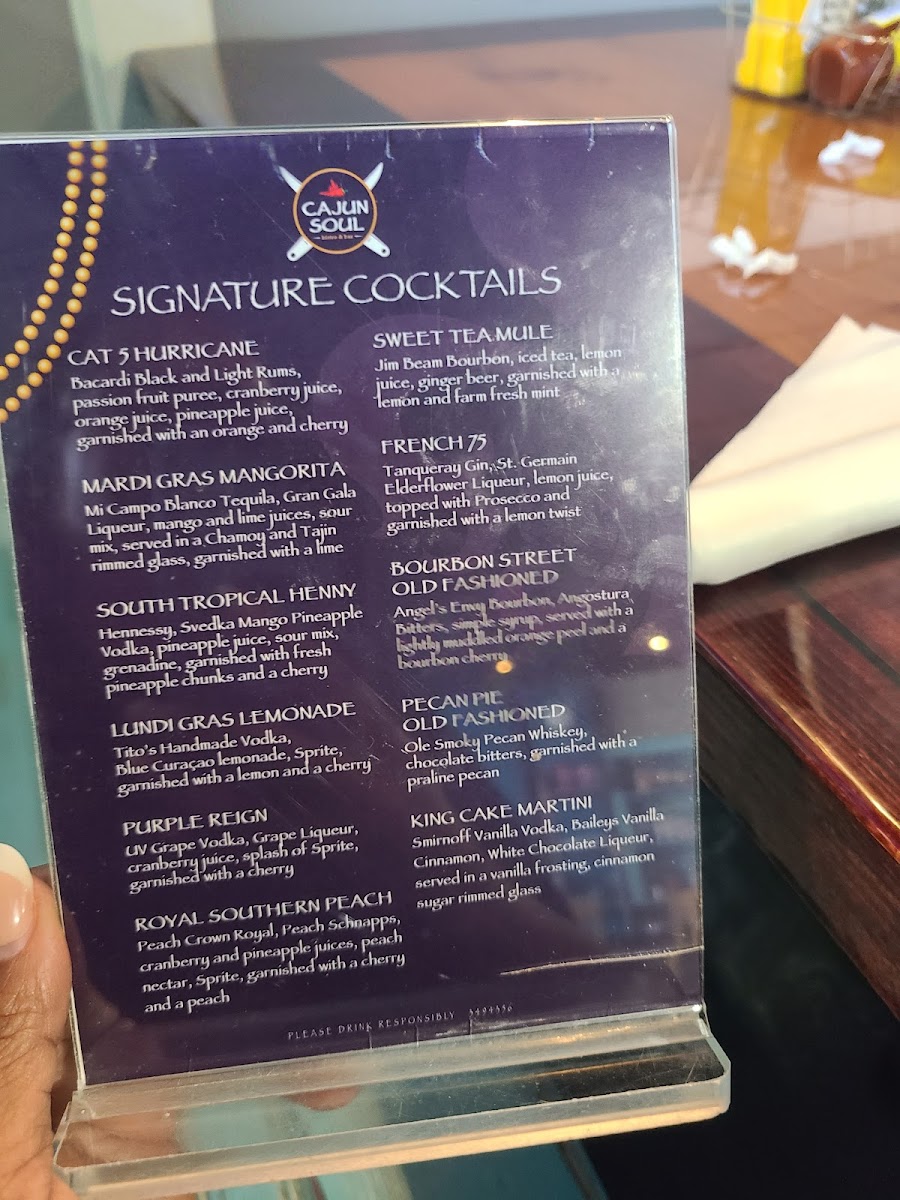 Menu Cajun Soul Bistro & Bar-4