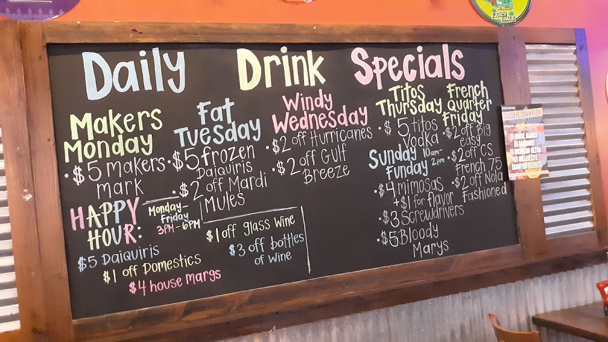 Cajun Steamer Bar & Grill Menu-3