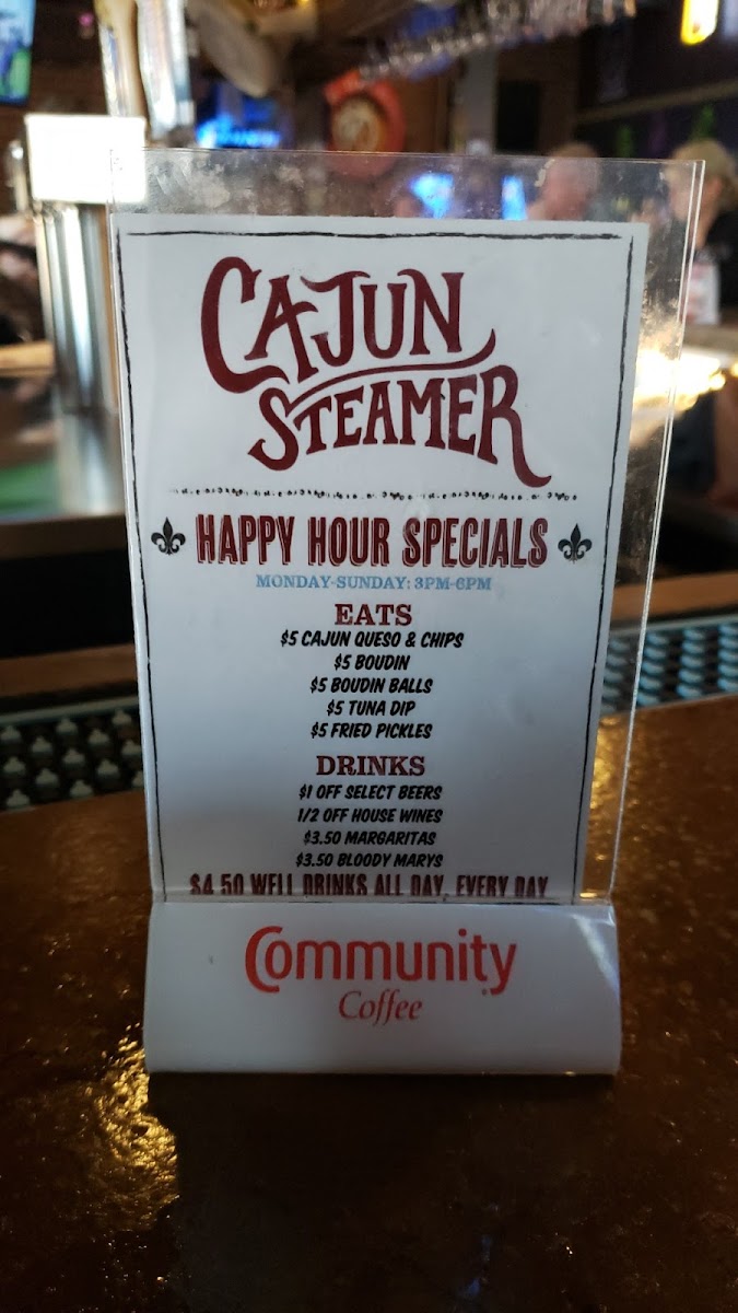Cajun Steamer Bar & Grill Menu-9