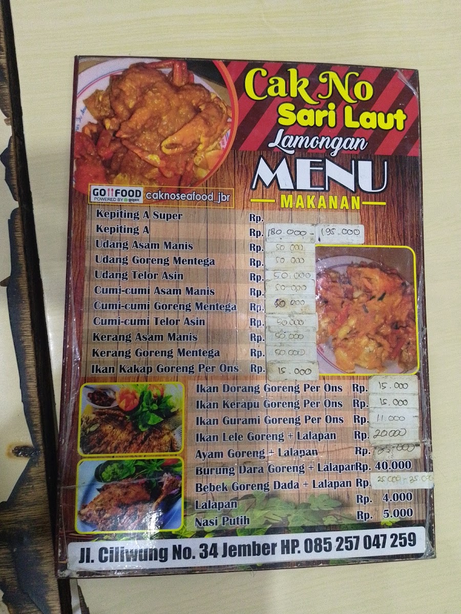 Menu Cak No Sea Food-1