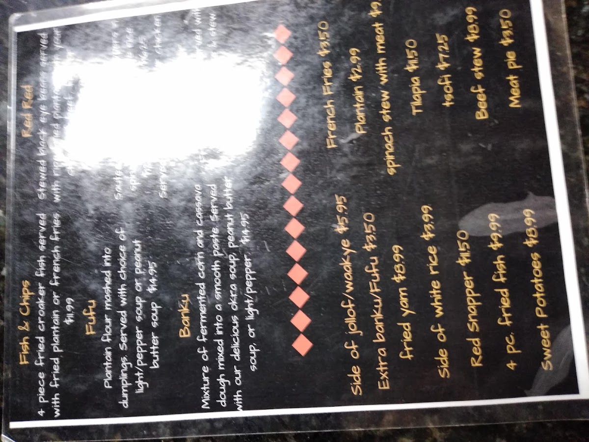 Menu Calabash African Cuisine & Bar-6
