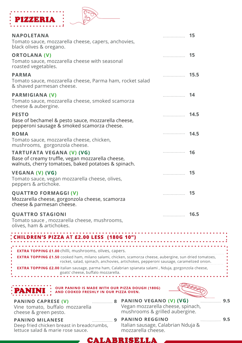 Menu Calabrisella Cathays-4