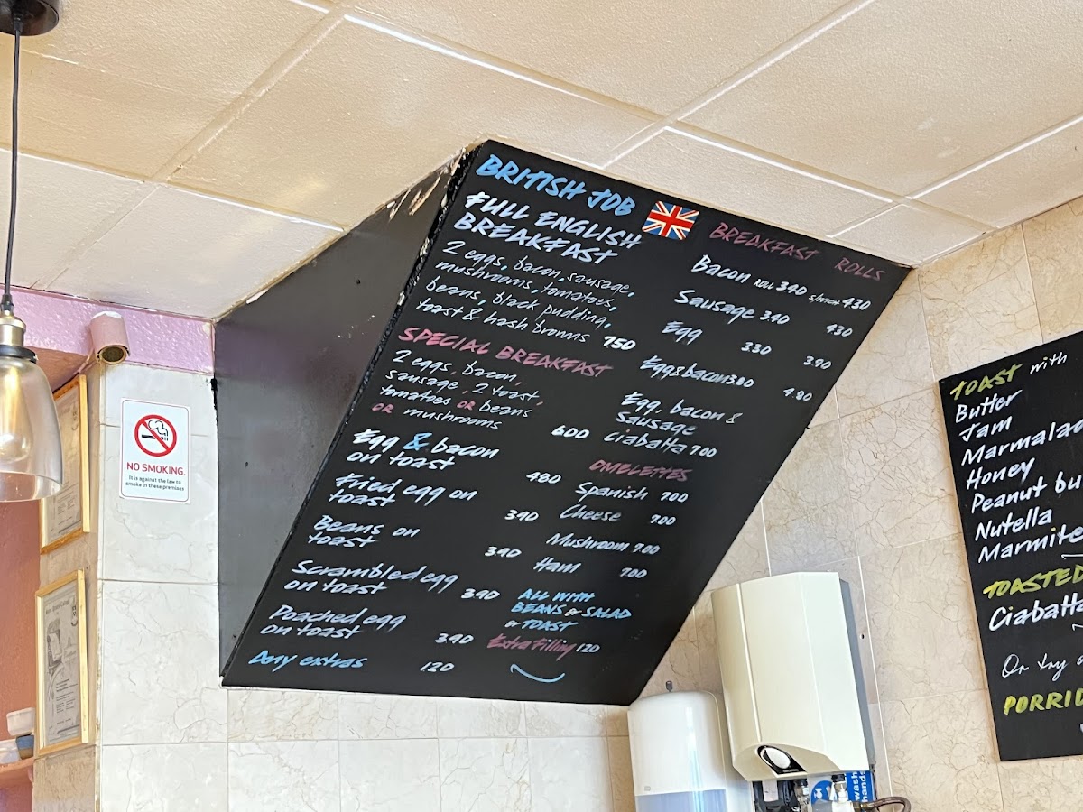 Menu Cali Cafe - Westminster-1