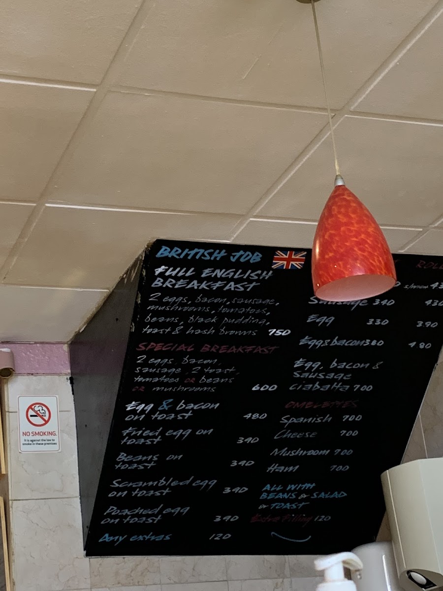 Menu Cali Cafe - Westminster-2