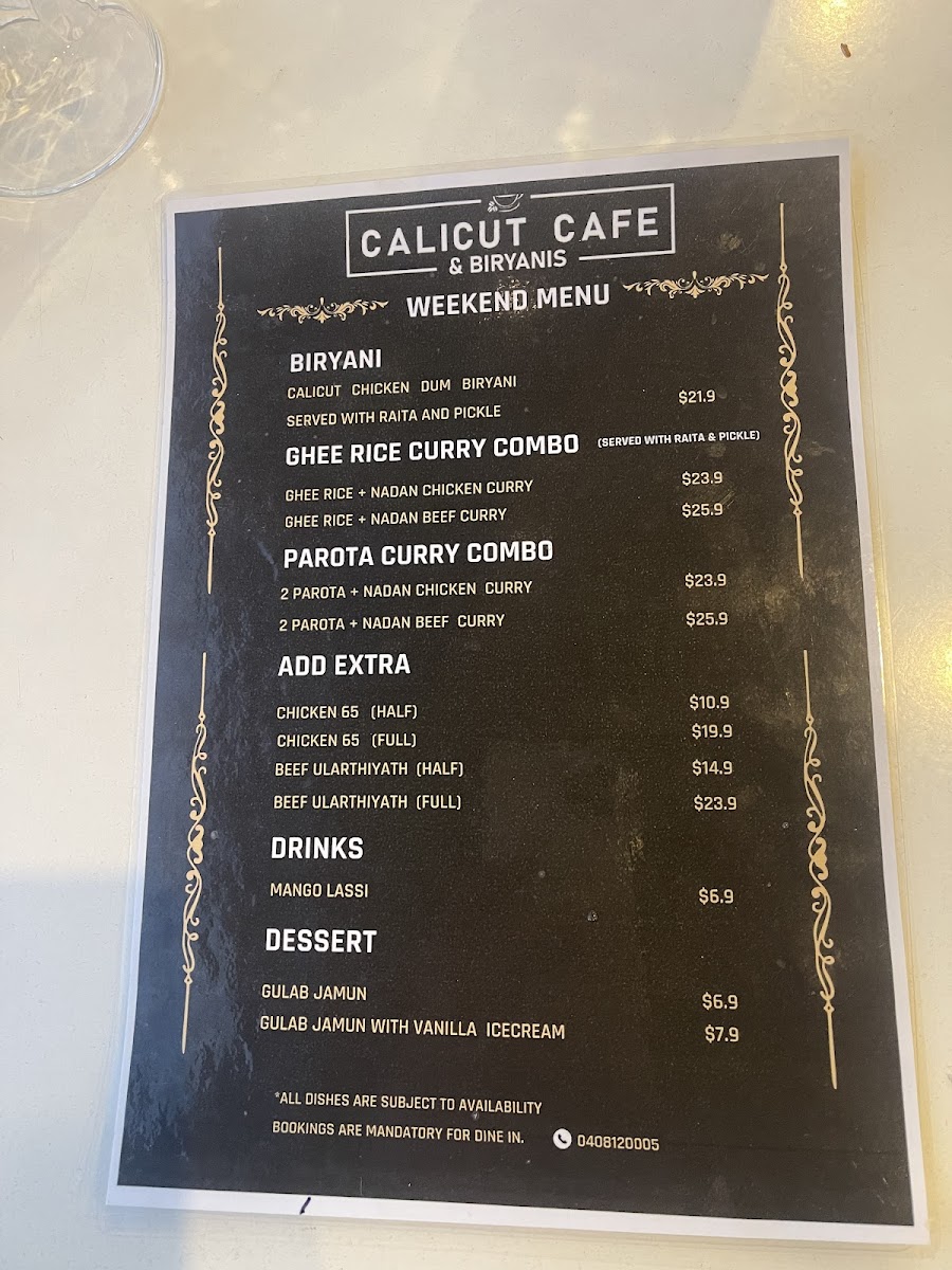 Menu Calicut Cafe & Biryanis-10