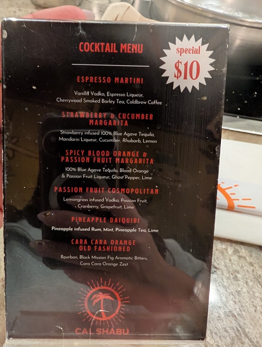 Menu California Shabu Shabu-1