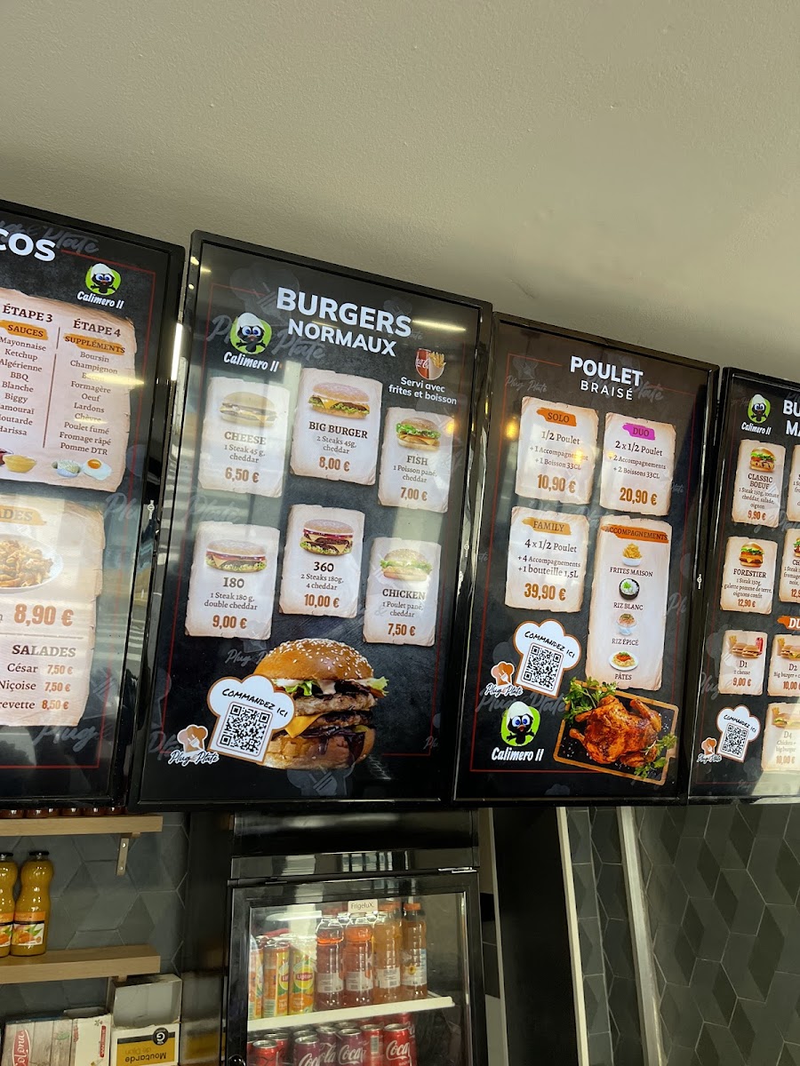 Menu Calimero Ii-8