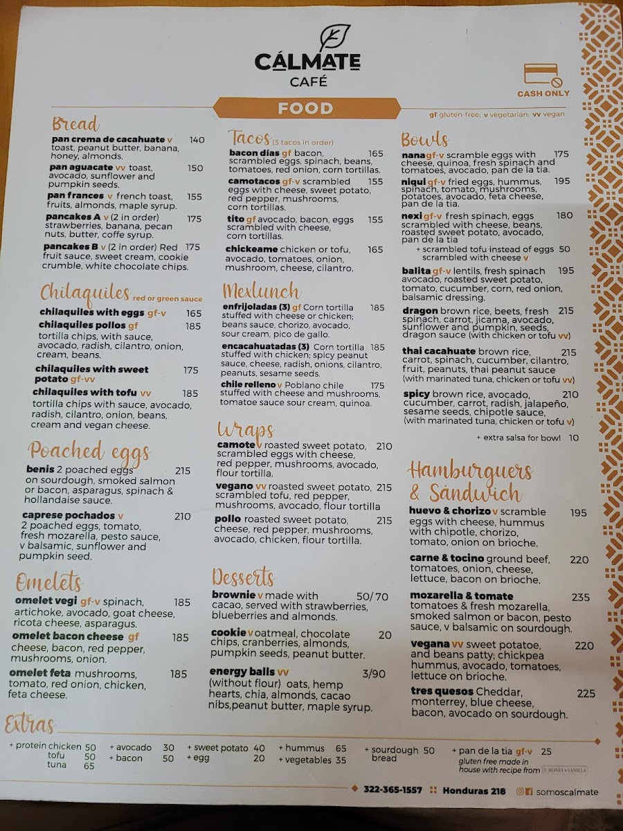 Menu Calmate Cafe-1