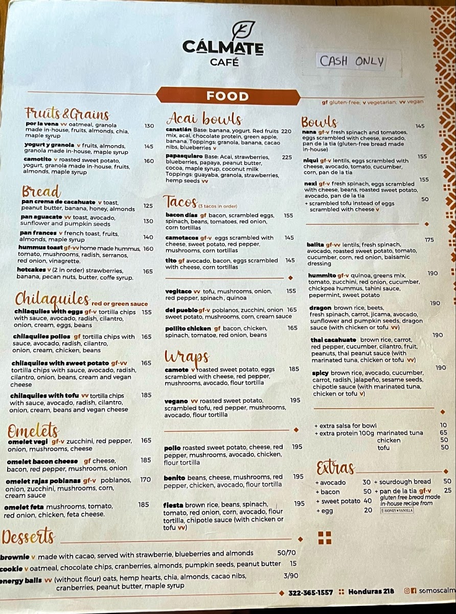 Menu Calmate Cafe-2
