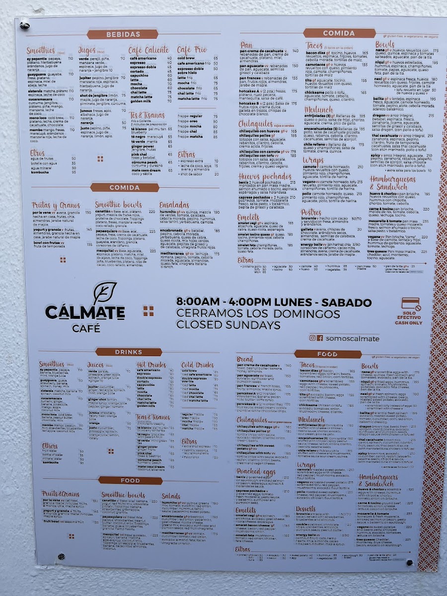 Menu Calmate Cafe-8