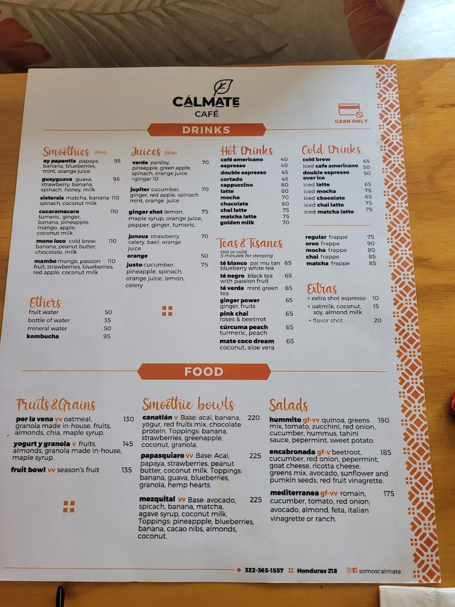 Menu Calmate Cafe-9