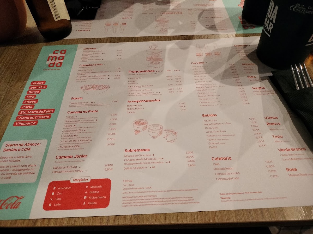 Menu Camada-9