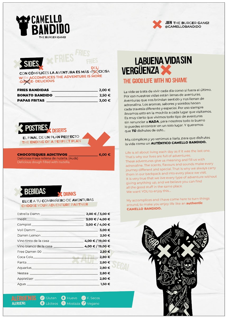 Menu Camello Bandido-2