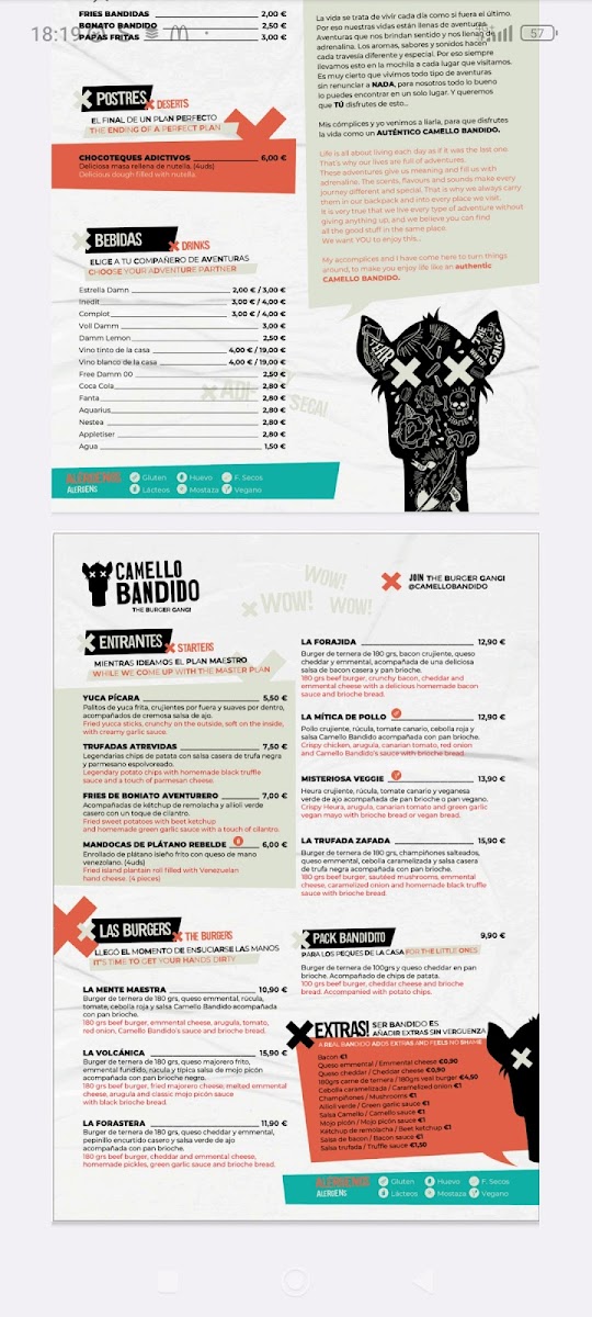 Menu Camello Bandido-4