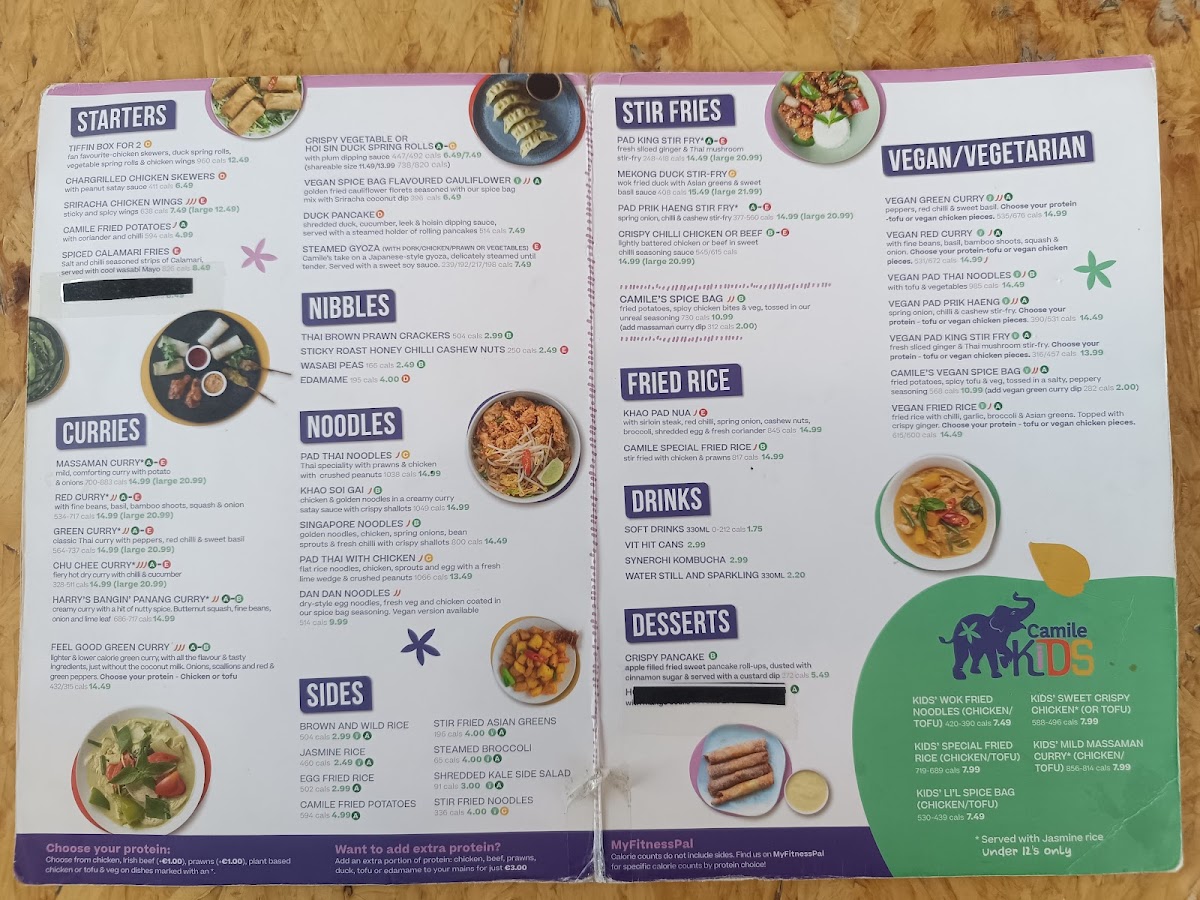 Menu Camile Limerick-2