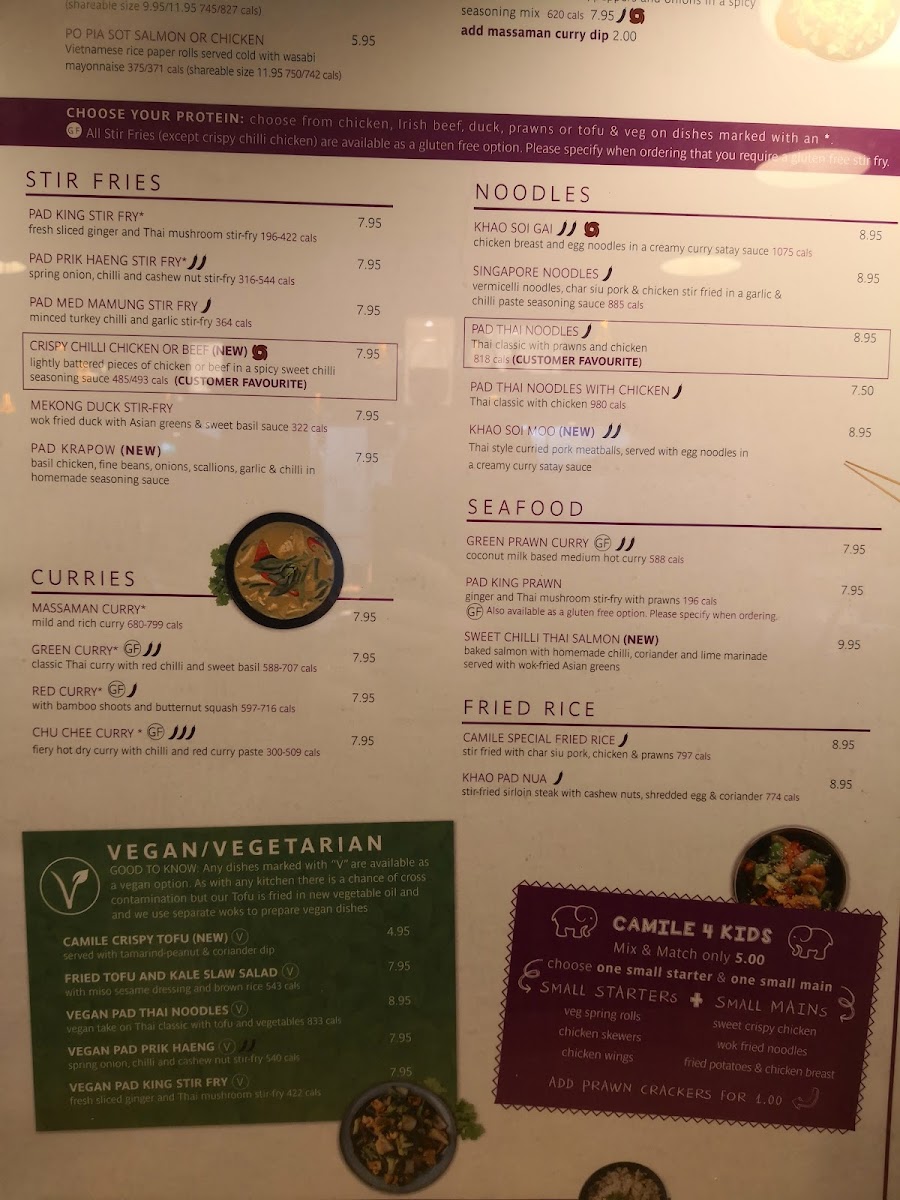 Menu Camile Lisburn Road-5