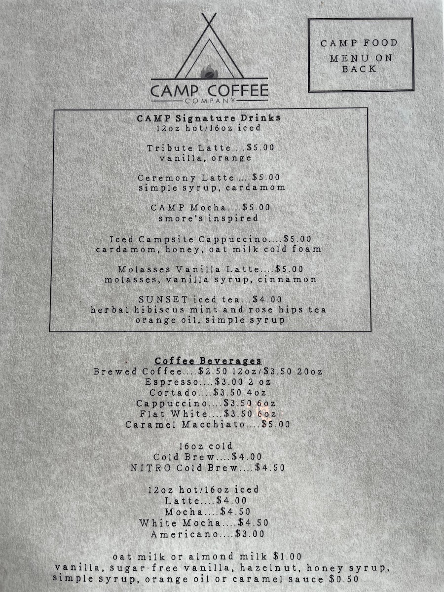 Menu Camp Coffee Company-5
