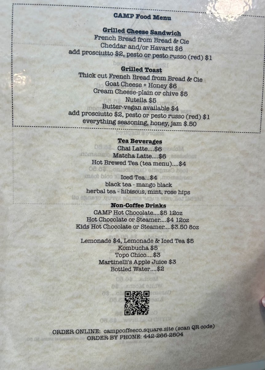 Menu Camp Coffee Company-6